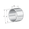 Inner Ring with Lubrication hole IR25X30X30-IS1-XL